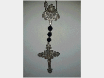 Antico rosario da luto